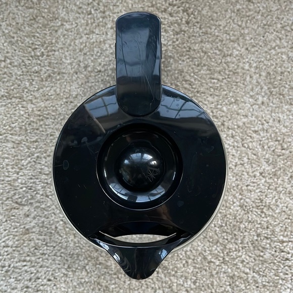 Replacement Cuisinart 12 Cup Glass Coffee Carafe & Black Lid Stainless Steel - Picture 4 of 7